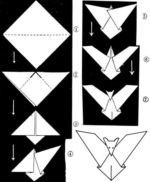 Master-sınıfı: bat-origami yarasa