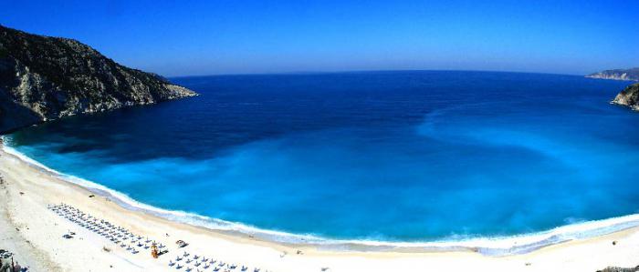 Yunanistan'ın güzel plajları. Yunanistan'da Tatiller. Çocuklar için Yunanistan plajları